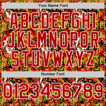 Laden Sie das Bild in den Galerie-Viewer, Custom Graffiti Pattern Red-White Splatter Authentic Baseball Jersey