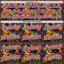 Charger l'image dans la galerie, Custom Graffiti Pattern Crimson-White Splatter Authentic Baseball Jersey