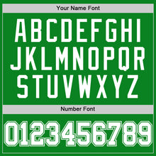 Загрузить изображение в средство просмотра галереи, Custom Grass Green White Authentic Basketball Jersey