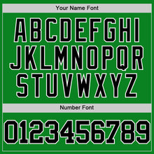 Загрузить изображение в средство просмотра галереи, Custom Grass Green Black-White Authentic Basketball Jersey