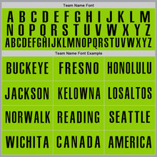 Laden Sie das Bild in den Galerie-Viewer, Custom Gray Neon Green-Black Authentic Baseball Jersey