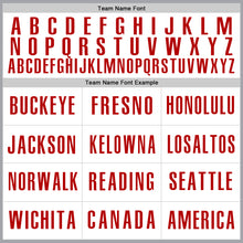 Laden Sie das Bild in den Galerie-Viewer, Custom Gray Red-White Authentic Baseball Jersey