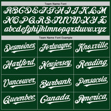 Load image into Gallery viewer, Custom Green White Mesh Authentic Throwback Baseball Jersey