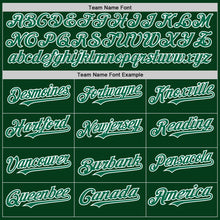 Load image into Gallery viewer, Custom Green Kelly Green-White Mesh Authentic Throwback Baseball Jersey