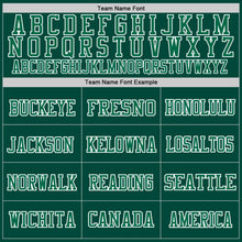 Загрузить изображение в средство просмотра галереи, Custom Green Kelly Green-White Mesh Authentic Throwback Football Jersey