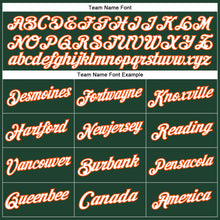 Charger l'image dans la galerie, Custom Stitched Green White-Orange Sports Pullover Sweatshirt Hoodie