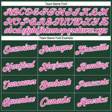 Charger l'image dans la galerie, Custom Stitched Green Pink-White Sports Pullover Sweatshirt Hoodie