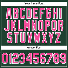 Charger l'image dans la galerie, Custom Stitched Green Pink-White Sports Pullover Sweatshirt Hoodie