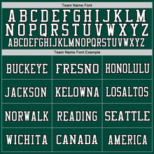 Laden Sie das Bild in den Galerie-Viewer, Custom Green Black-White Mesh Authentic Football Jersey