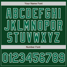 Laden Sie das Bild in den Galerie-Viewer, Custom Green Kelly Green-White Authentic Baseball Jersey