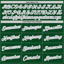 Загрузить изображение в средство просмотра галереи, Custom Green Gray-White Authentic Throwback Basketball Jersey