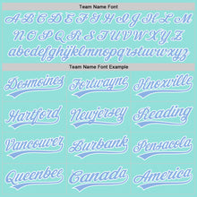 Загрузить изображение в средство просмотра галереи, Custom Ice Blue Light Blue-White Authentic Baseball Jersey