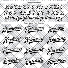 Laden Sie das Bild in den Galerie-Viewer, Custom White Black Check Board 3D Pattern Design Bomber Full-Snap Varsity Letterman Jacket