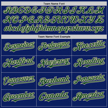 Charger l'image dans la galerie, Custom Royal Green-Cream Bomber Full-Snap Varsity Letterman Hoodie Jacket