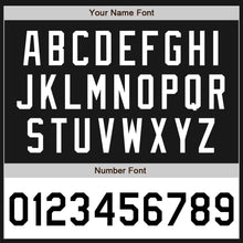 Загрузить изображение в средство просмотра галереи, Custom Black White Bomber Varsity Letterman Two Tone Zipper Jacket