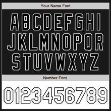 Загрузить изображение в средство просмотра галереи, Custom Black White Bomber Varsity Letterman Two Tone Zipper Jacket