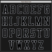 Laden Sie das Bild in den Galerie-Viewer, Custom Black Gray Bomber Varsity Letterman Two Tone Zipper Jacket