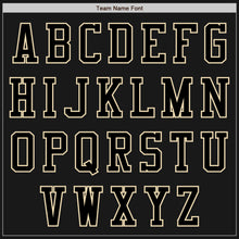 Laden Sie das Bild in den Galerie-Viewer, Custom Black Cream Bomber Varsity Letterman Two Tone Zipper Jacket