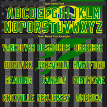 Laden Sie das Bild in den Galerie-Viewer, Custom Black Grass Green Light Yellow-Gray Brasil Brazilian Flag 3D Bomber Full-Snap Varsity Letterman Hoodie Jacket