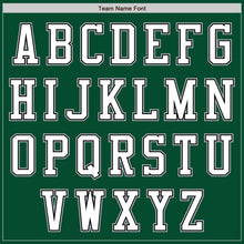 Load image into Gallery viewer, Custom Kelly Green Black-Gray Bomber Varsity Letterman Zipper Jacket