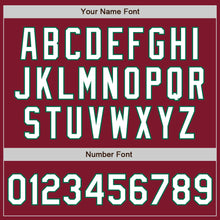 Charger l'image dans la galerie, Custom Crimson White-Kelly Green Bomber Varsity Letterman Zipper Jacket