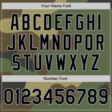 Charger l'image dans la galerie, Custom Camo Black-Gray Bomber Varsity Letterman Salute To Service Zipper Jacket