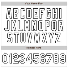 Charger l'image dans la galerie, Custom White Black Bomber Varsity Letterman Zipper Jacket