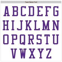 Laden Sie das Bild in den Galerie-Viewer, Custom White Purple Bomber Varsity Letterman Zipper Jacket