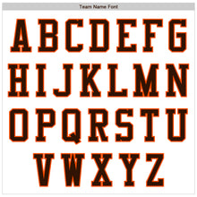 Load image into Gallery viewer, Custom White Orange-Brown Bomber Varsity Letterman Two Tone Zipper Jacket