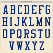Загрузить изображение в средство просмотра галереи, Custom Cream Royal-White Bomber Varsity Letterman Zipper Jacket