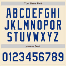 Загрузить изображение в средство просмотра галереи, Custom Cream Royal-White Bomber Varsity Letterman Zipper Jacket