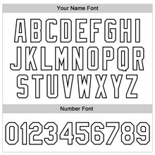 Загрузить изображение в средство просмотра галереи, Custom White Black Gothic Chromatic Crosses 3D Pattern Design Bomber Full-Snap Varsity Letterman Jacket