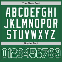 Charger l'image dans la galerie, Custom Kelly Green White Mesh Authentic Throwback Baseball Jersey