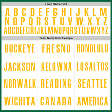 Laden Sie das Bild in den Galerie-Viewer, Custom Kelly Green White-Gold Authentic Baseball Jersey