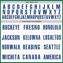 Load image into Gallery viewer, Custom Kelly Green White-Royal Authentic Baseball Jersey