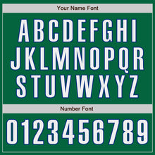 Load image into Gallery viewer, Custom Kelly Green White-Royal Authentic Baseball Jersey