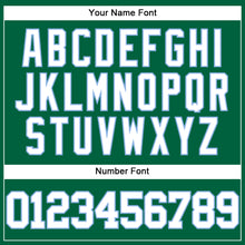 Load image into Gallery viewer, Custom Kelly Green White-Light Blue Mesh Authentic Throwback Baseball Jersey