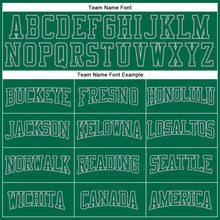 Laden Sie das Bild in den Galerie-Viewer, Custom Kelly Green Gray Authentic Football Jersey