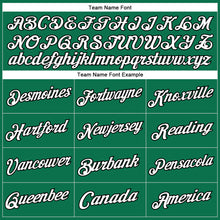 Charger l'image dans la galerie, Custom Stitched Kelly Green White-Black Sports Pullover Sweatshirt Hoodie