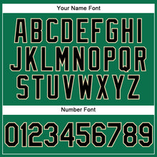 Загрузить изображение в средство просмотра галереи, Custom Stitched Kelly Green Black-Cream Sports Pullover Sweatshirt Hoodie