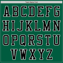 Загрузить изображение в средство просмотра галереи, Custom Kelly Green Black-White Authentic Baseball Jersey