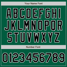 Загрузить изображение в средство просмотра галереи, Custom Kelly Green Black-White Authentic Baseball Jersey