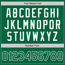 Load image into Gallery viewer, Custom Stitched Kelly Green Kelly Green-White Baseball Pullover Sweatshirt Hoodie