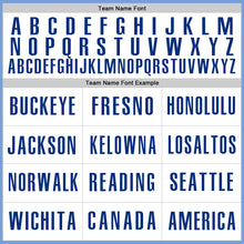 Загрузить изображение в средство просмотра галереи, Custom Light Blue White-Royal Authentic Baseball Jersey