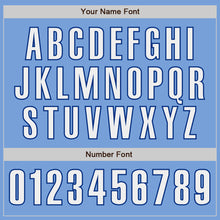 Загрузить изображение в средство просмотра галереи, Custom Light Blue White-Royal Authentic Baseball Jersey