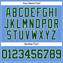 Laden Sie das Bild in den Galerie-Viewer, Custom Light Blue Green-White Mesh Authentic Throwback Baseball Jersey