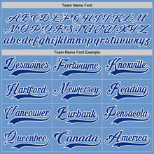 Charger l'image dans la galerie, Custom Light Blue Royal-White Hockey Jersey