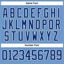 Charger l'image dans la galerie, Custom Light Blue Royal-White Hockey Jersey