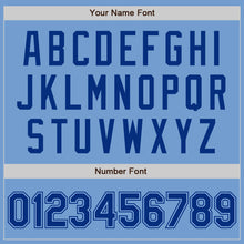 Laden Sie das Bild in den Galerie-Viewer, Custom Light Blue Royal Authentic Baseball Jersey