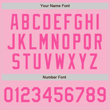 Load image into Gallery viewer, Custom Light Pink Pink-White Authentic Baseball Jersey